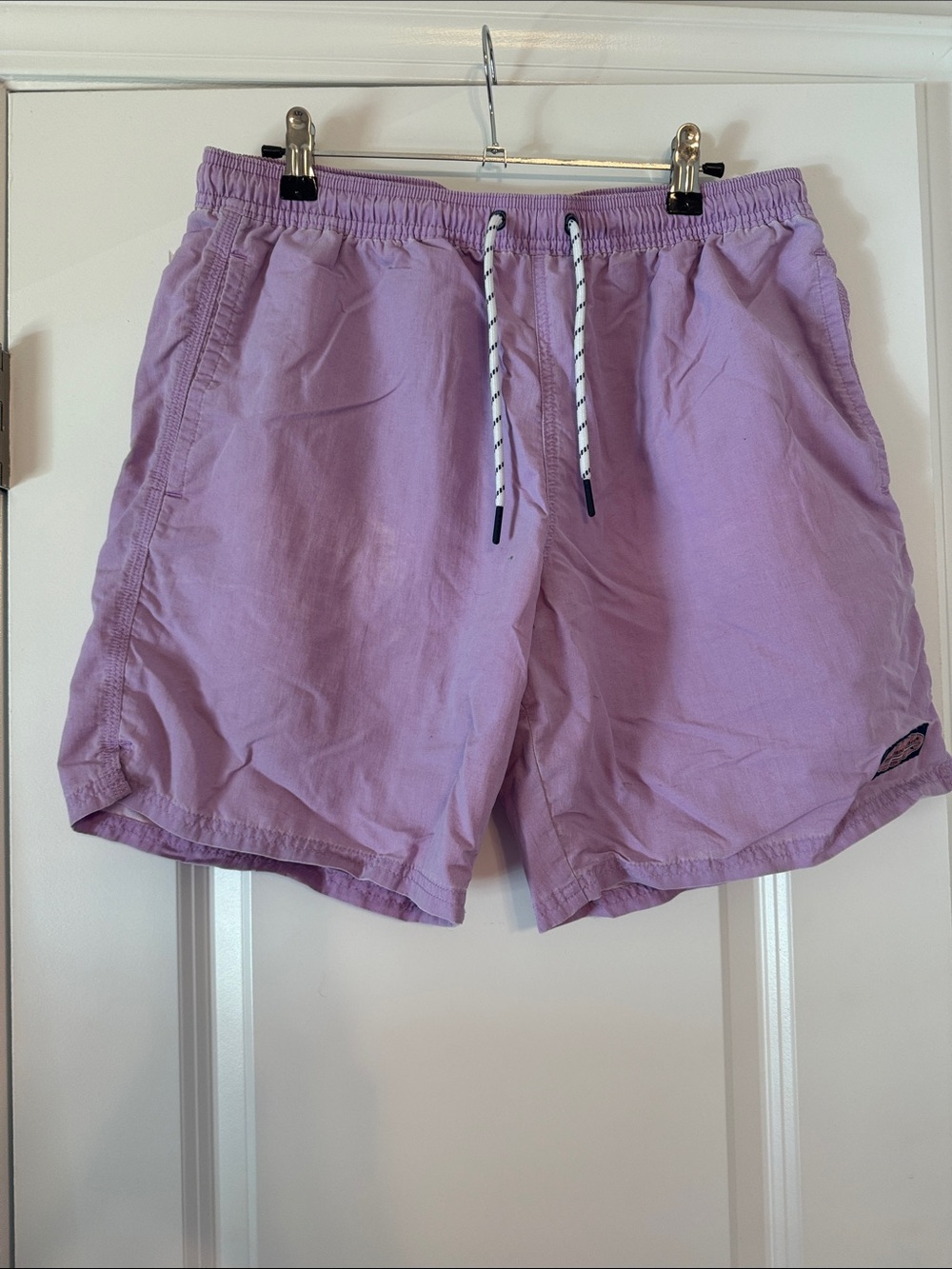 Vineyard Vines Lilac Logo Swim Trunks